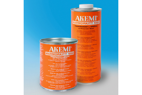 Жидкий клей для камня прозрачно-медовый Marble Filler 1000 Transparent 900мл