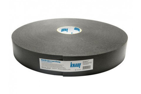 Лента звукоизоляционная КНАУФ-Дихтунгсбанд 50 мм. (Длина: 30 м.) Лента звукоизоляционная КНАУФ-Дихтунгсбанд 50 мм. (Длина: 30 м.)