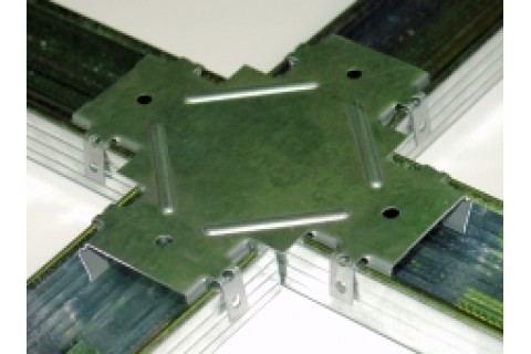 АЛБЕС Соединитель одноуровневый "Албес" для ПП-60х27 АЛБЕС Соединитель одноуровневый "Албес" для ПП-60х27