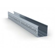KNAUF Профиль стоечный (ПС) 100x50x0,6 мм. (Длина: 3м./ 4м.). Цена за 1 м.п.