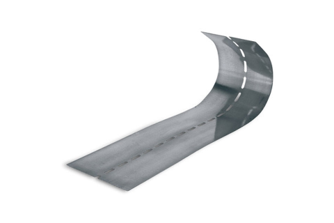 Профиль угловой гибкий 200 мм, 25 м.