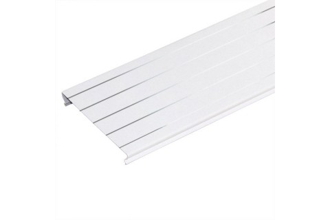 Комплект потолка для ванной комнаты, белый жемчуг с металлической полосой (1,7х1,7) Комплект потолка для ванной комнаты, белый жемчуг с металлической полосой (1,7х1,7)