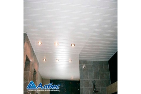 Комплект потолка для ванной комнаты, белый жемчуг (1,7х1,7) Комплект потолка для ванной комнаты, белый жемчуг (1,7х1,7)