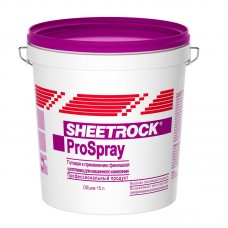 Готовая полимерная шпатлевка для механизированного нанесения и ошкуривания ProSpray, 15 л.