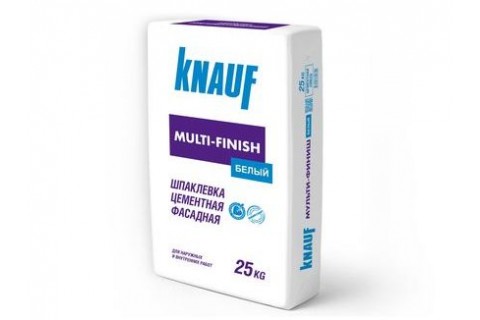 Шпаклёвка КНАУФ-МУЛЬТИ-ФИНИШ «БЕЛЫЙ», 25 кг. Шпаклёвка КНАУФ-МУЛЬТИ-ФИНИШ «БЕЛЫЙ», 25 кг.